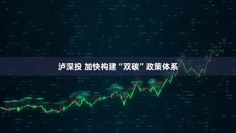 泸深投 加快构建“双碳”政策体系